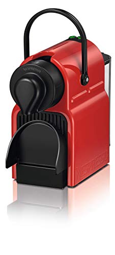 Nespresso Inissia – Machine à Café à Capsules, Rouge Rubis, Réservoir 0,7 L