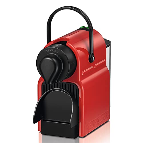 Nespresso Inissia – Machine à Café à Capsules, Rouge Rubis, Réservoir 0,7 L