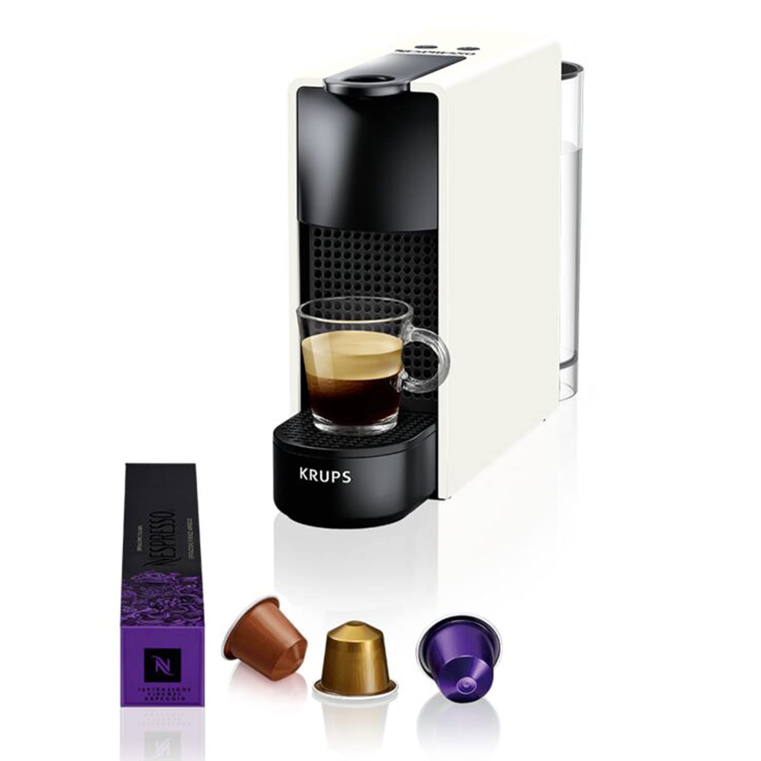 Nespresso Essenza Mini – Machine à Café à Capsules, Blanc