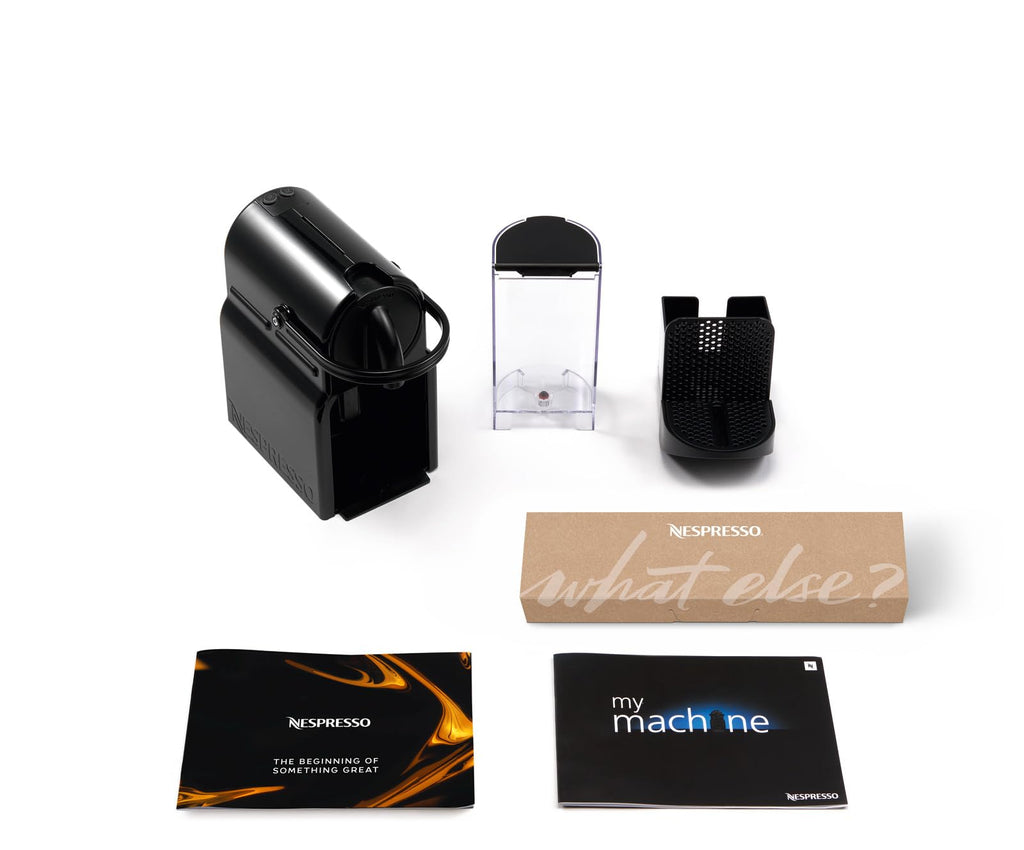 Nespresso Inissia – Machine à Café à Capsules, Noir, 19 Bars