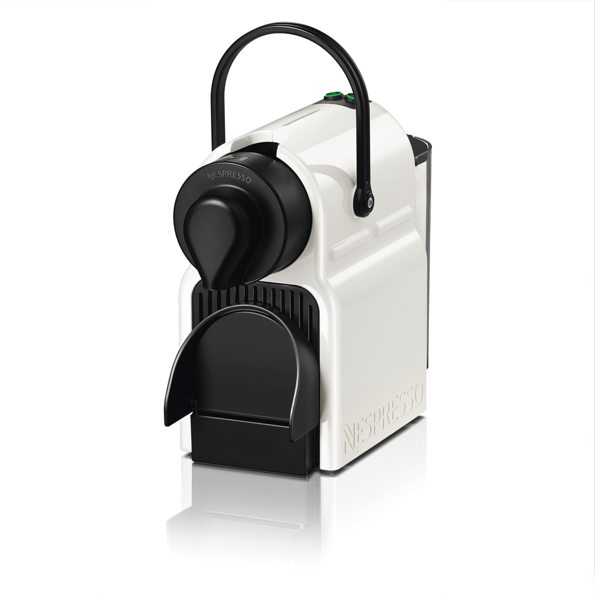 Nespresso Inissia – Machine à Café Espresso, Blanc, Finition Mat et Brillant