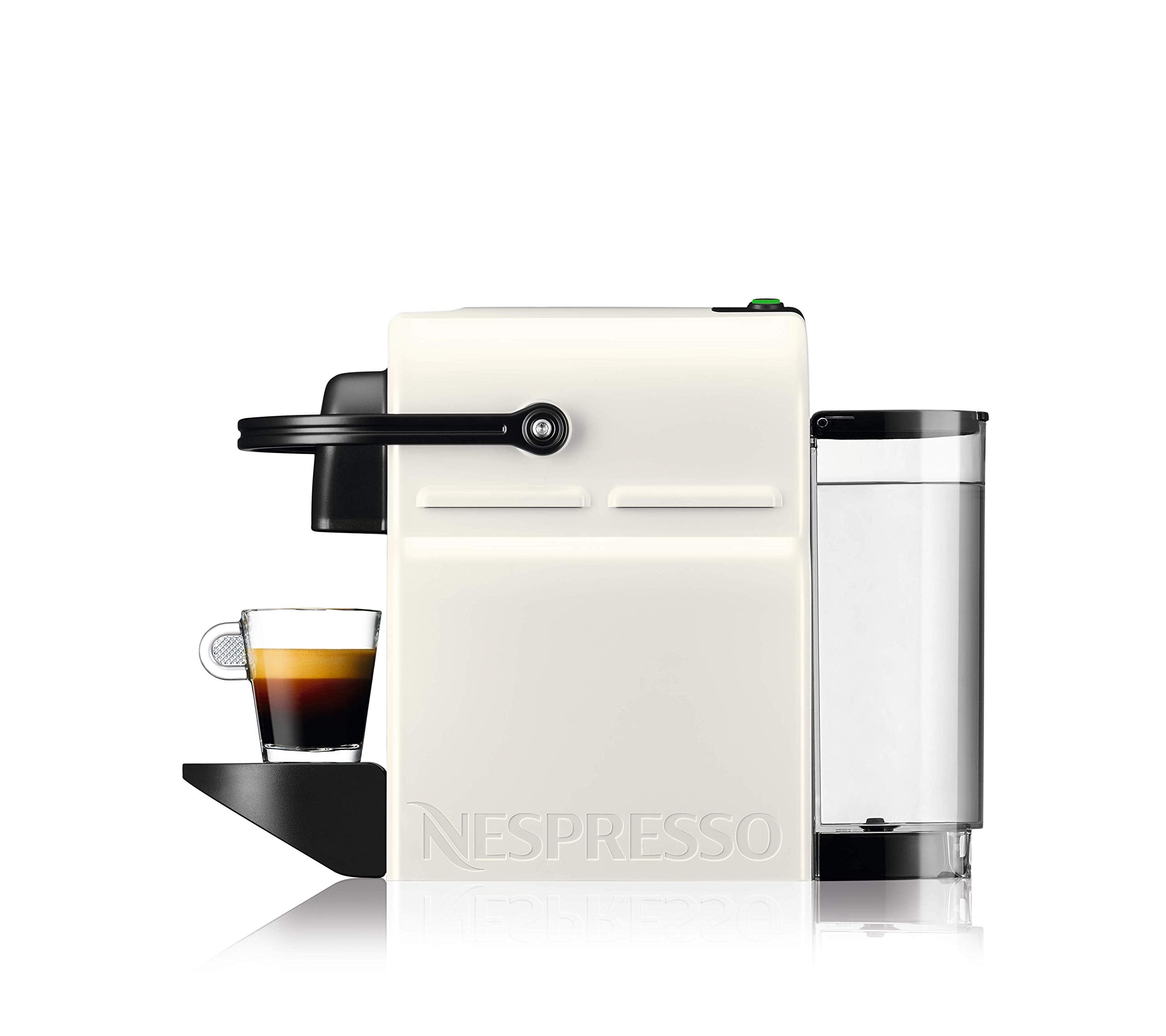 Nespresso Inissia – Machine à Café Espresso, Blanc, 19 Bars