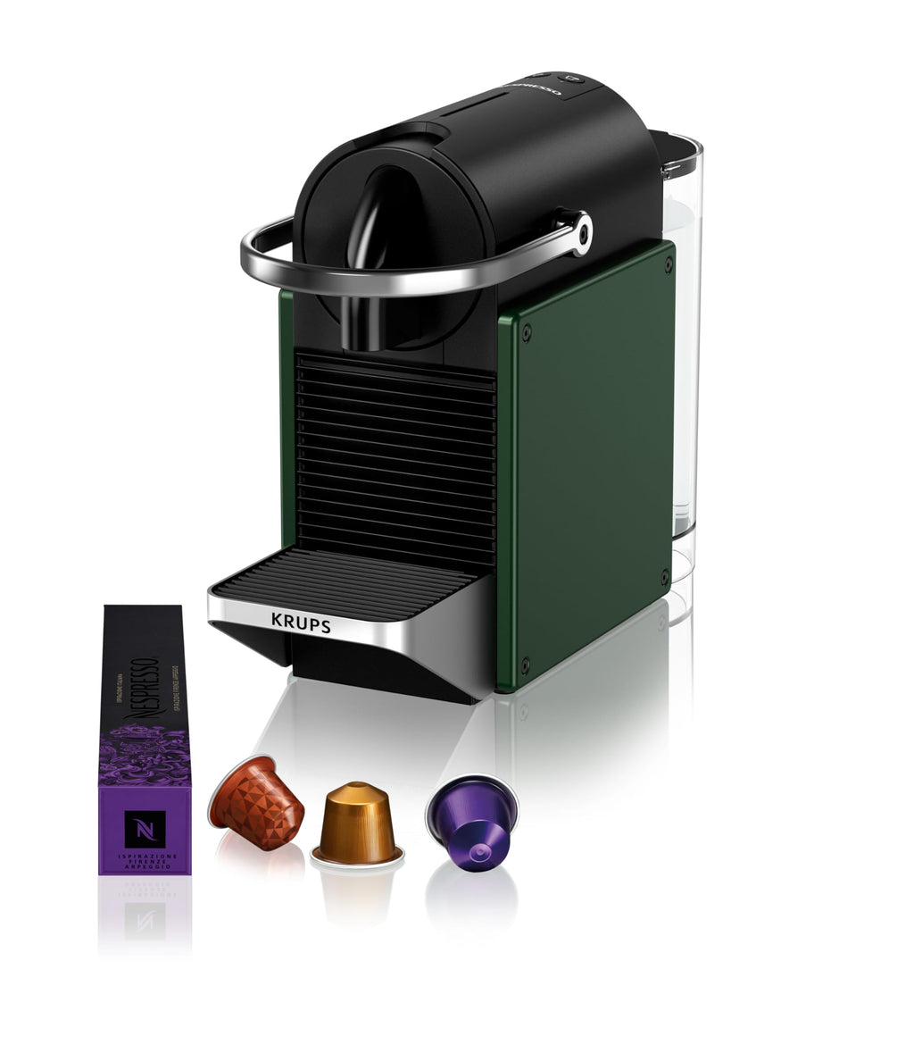 Nespresso Pixie – Machine à Café à Capsules, Vert Foncé